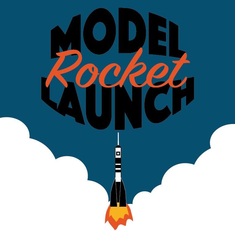 NASA Model Rocket Launch